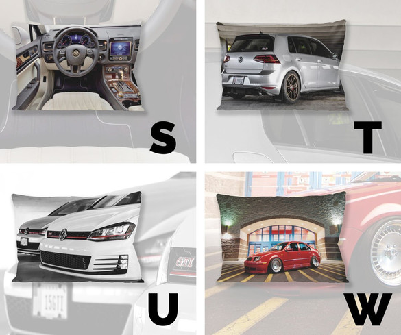 Zestaw VOLKSWAGEN  poduszka+kubek+GRATIS!  WZORY