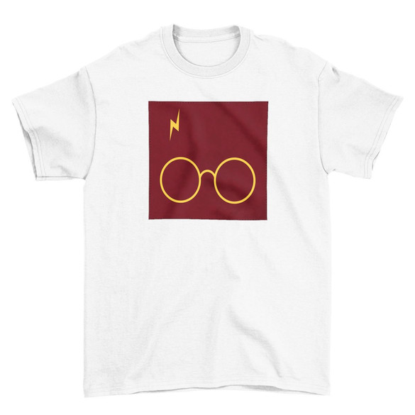 Koszulka z naszywką  Harry Potter glasses