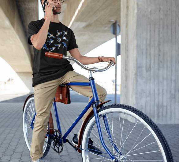 Koszulka JASKÓŁKI SWALLOWS BIAŁA XS MĘSKA