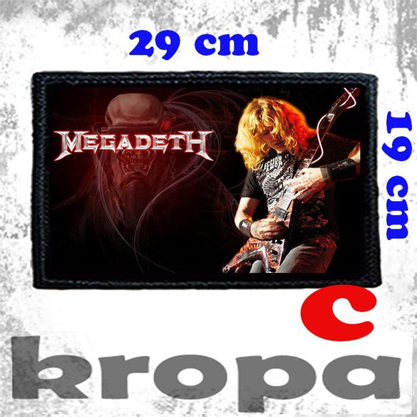 Naszywka duża na ubranie MEGADETH