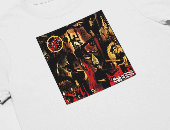 Koszulka z naszywką Slayer Reign in 