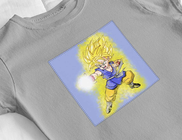 Bluzka damska z naszywką Dragon Ball 01