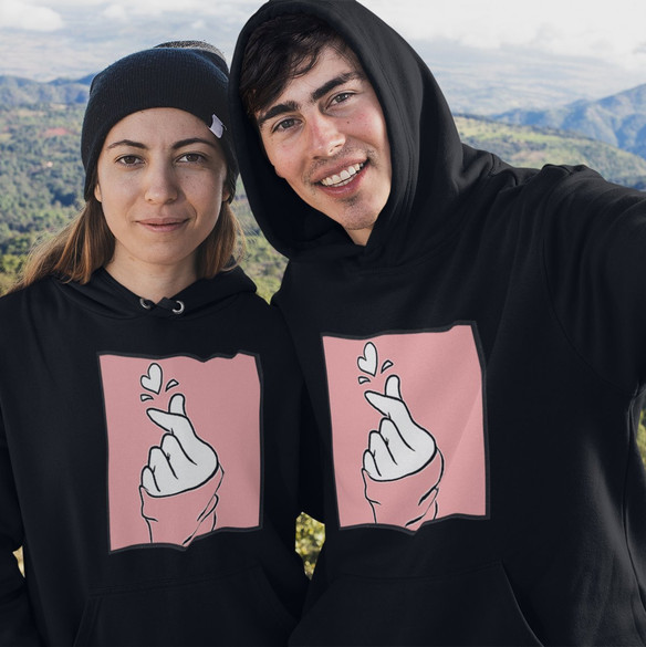 Bluza z naszywką KOREAŃSKI ZNAK MIŁOŚCI OPPA