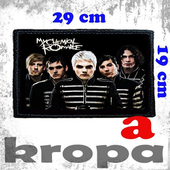 Naszywka duża na ubranie MY CHEMICAL ROMANCE