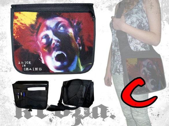 Torba szkolna na ramię ALICE IN CHAINS