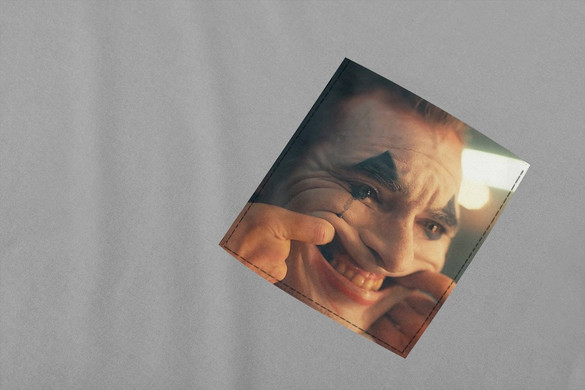 Koszulka z kieszonką JOKER FACE