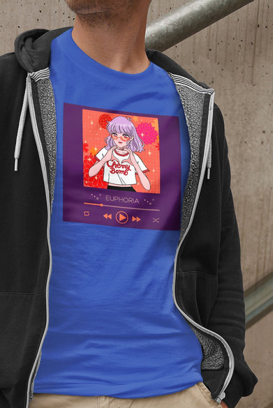 Koszulka z naszywką Euphoria