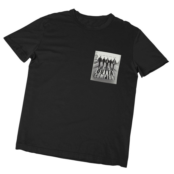 Koszulka z kieszonką STRAIGHT OUTTA COMPTON 