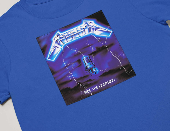 Koszulka z naszywką Metallica Ride the