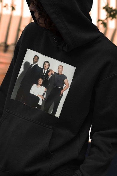 Bluza z naszywką Pulp Fiction Squad 02