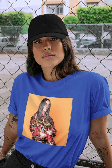 Koszulka z naszywką Billie Eilish 02