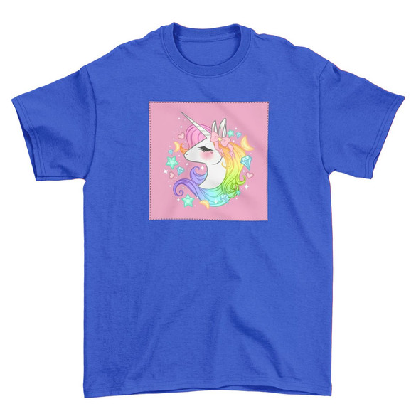 Koszulka z naszywką Unicorne 04