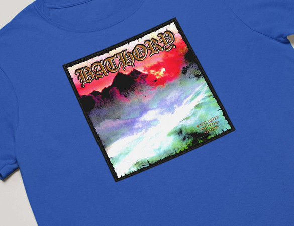 Koszulka z naszywką BATHORY 01