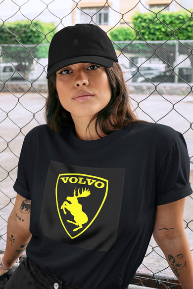 Koszulka z naszywką Volvo łoś