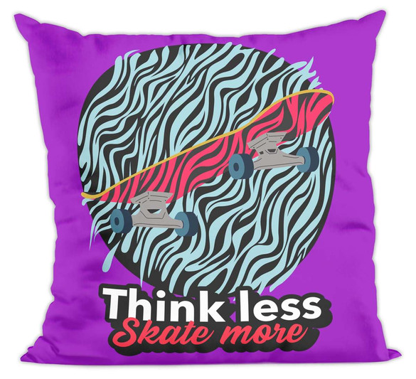 Poduszka Think less,scate more