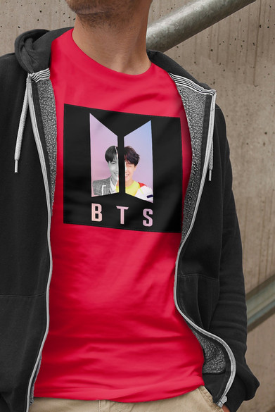 Koszulka z naszywką BTS J-HOPE