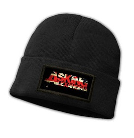 Czapka zimowa z naszywką ASKING ALEXANDRIA