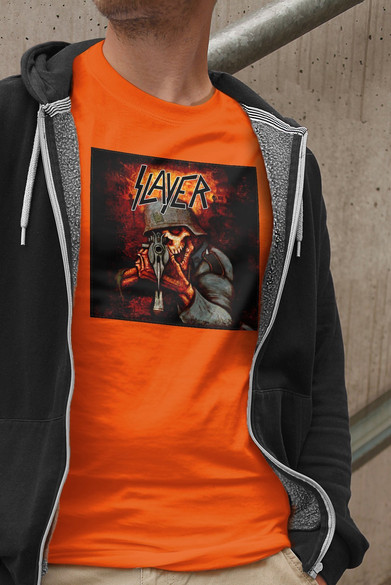 Koszulka z naszywką Slayer Demon