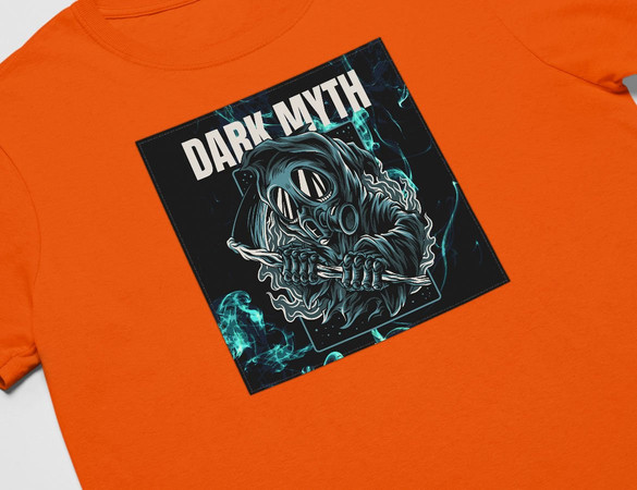 Koszulka z naszywką DARK MYTH