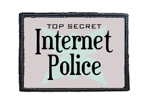 Naszywka INTERNET POLICE