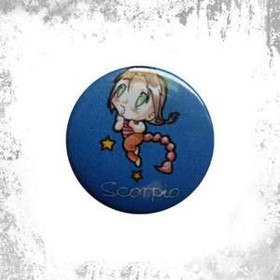 Przypinka ZNAK ZODIAKU - SKORPION