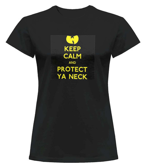 Bluzka damska z naszywką Wu-Tang Clan Keep Calm