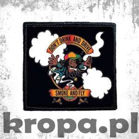 Naszywka DON'T DRINK AND DRIVE 02