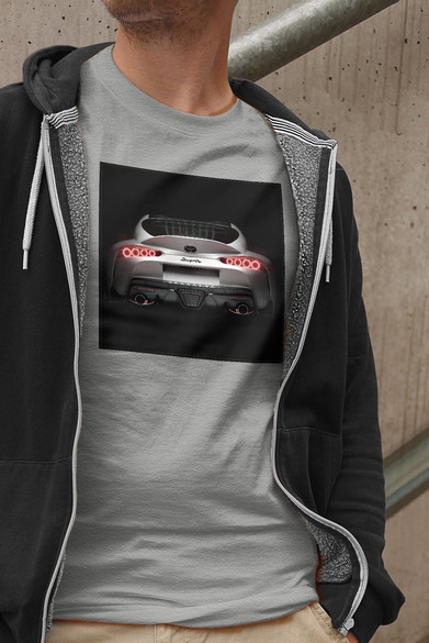 Koszulka z naszywką Toyota back