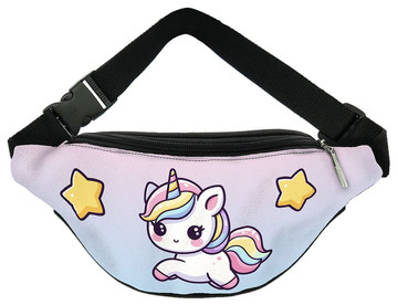 Nerka Jednorożec Kawaii z gwiazdkami –  z imieniem gratis