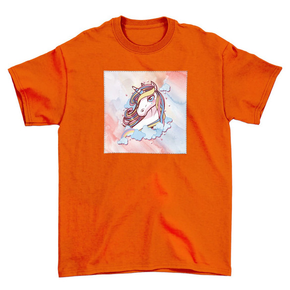 Koszulka z naszywką Unicorne 02