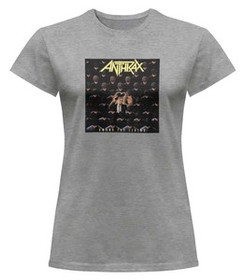 Bluzka damska z naszywką Anthrax Among the...