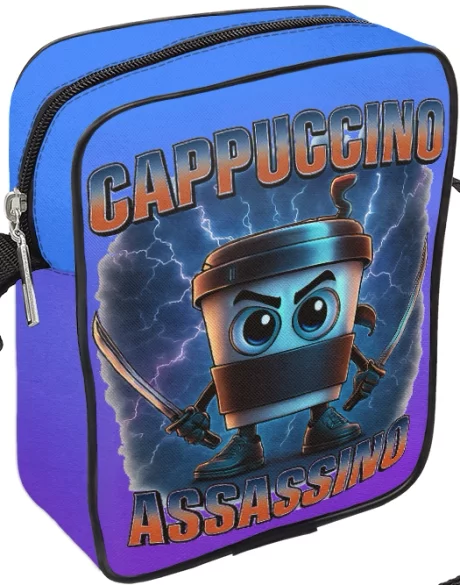 Listonoszka Italian Brainrot Cappuccino Assassino z piorunami