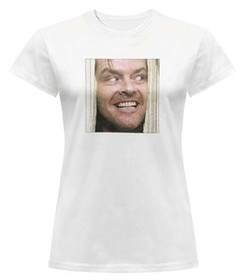 Bluzka damska z naszywką Lśnienie Nicholson Door