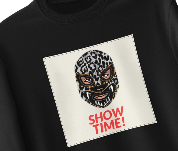 Bluza z naszywką  Show time