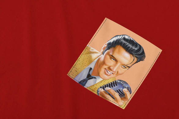 Koszulka z kieszonką ELVIS PRESLEY