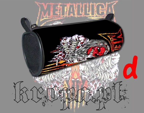  Piórnik szkolny  METALLICA