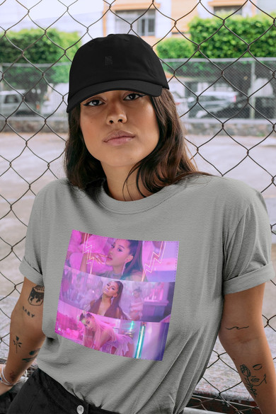 Koszulka z naszywką ARIANA GRANDE 03