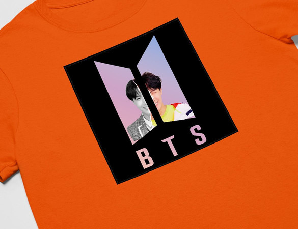 Koszulka z naszywką BTS J-HOPE