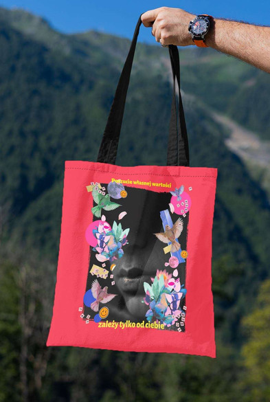 Torba na ramię Poczucie...  DODAJ NAPIS!