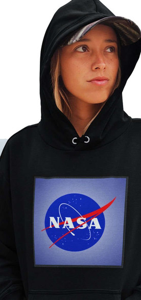 Bluza z naszywką NASA 02