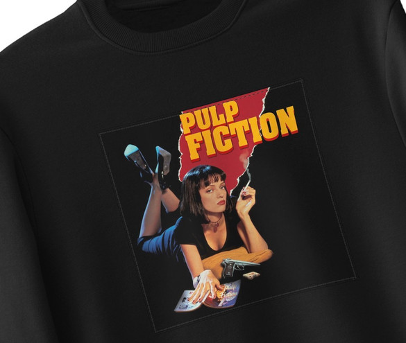 Bluza z naszywką Pulp Fiction Poster