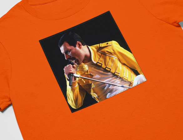 Koszulka z naszywką Queen Freddie Mercury 3