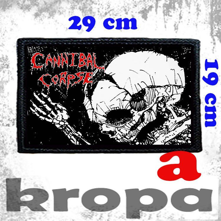 Naszywka duża na ubranie CANNIBAL CORPSE