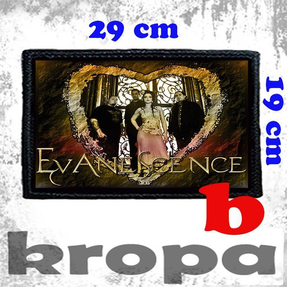 Naszywka duża na ubranie EVANESCENCE