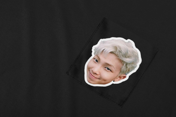 Koszulka z kieszonką BTS JIN