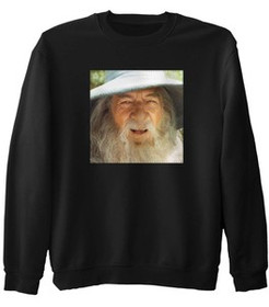 Bluza z naszywką Gandalf smile