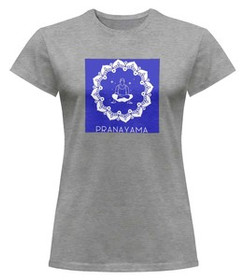 Bluzka damska z naszywką Pranayama