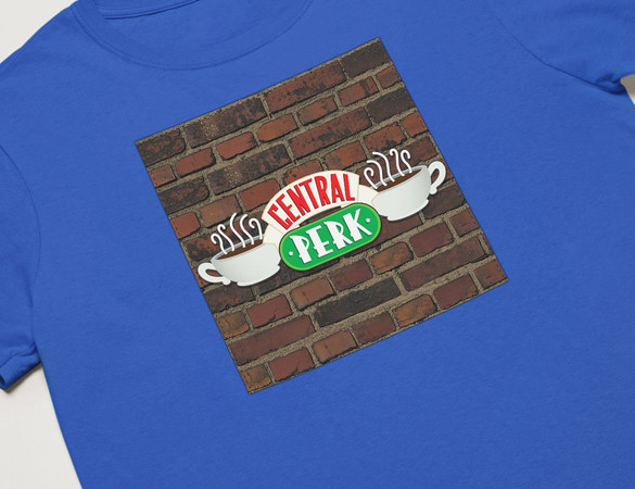 Koszulka z naszywką Friends central perk