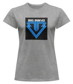 Bluzka damska z naszywką BIG BANG logo