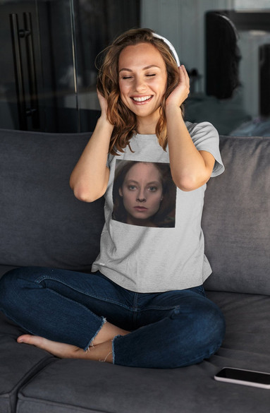 Bluzka damska z naszywką Clarice Starling